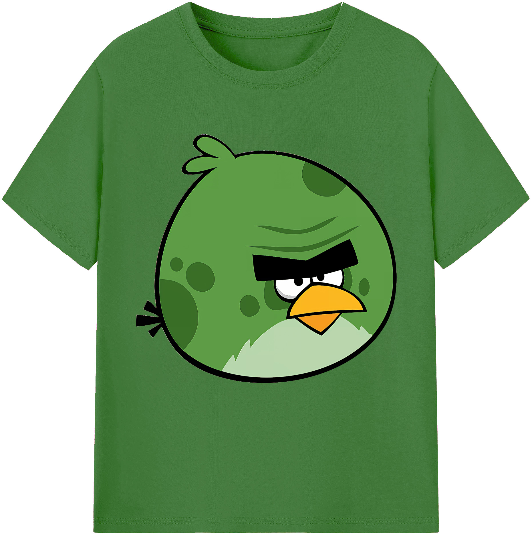 （画像用） Angry Birds アングリーバード レディースカジュアルプリントTシャツ（綿100％）